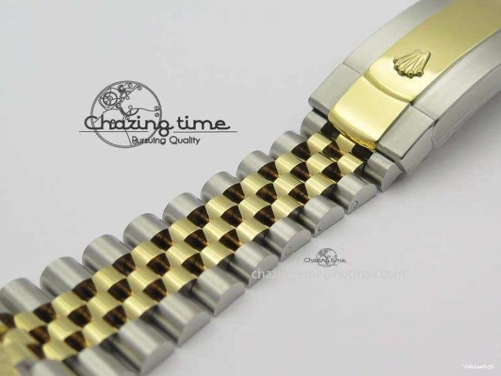 Jubilee YG Best Edition 41mm Bracelet Silver A2813 DateJust Maker BP Dial New Version II SS On 0422
